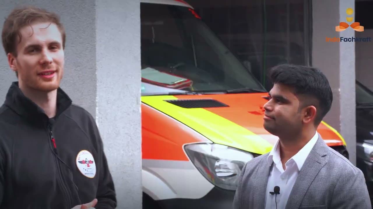 Shift leader at SAG Ambulanz on Indian professionals – real-world experience