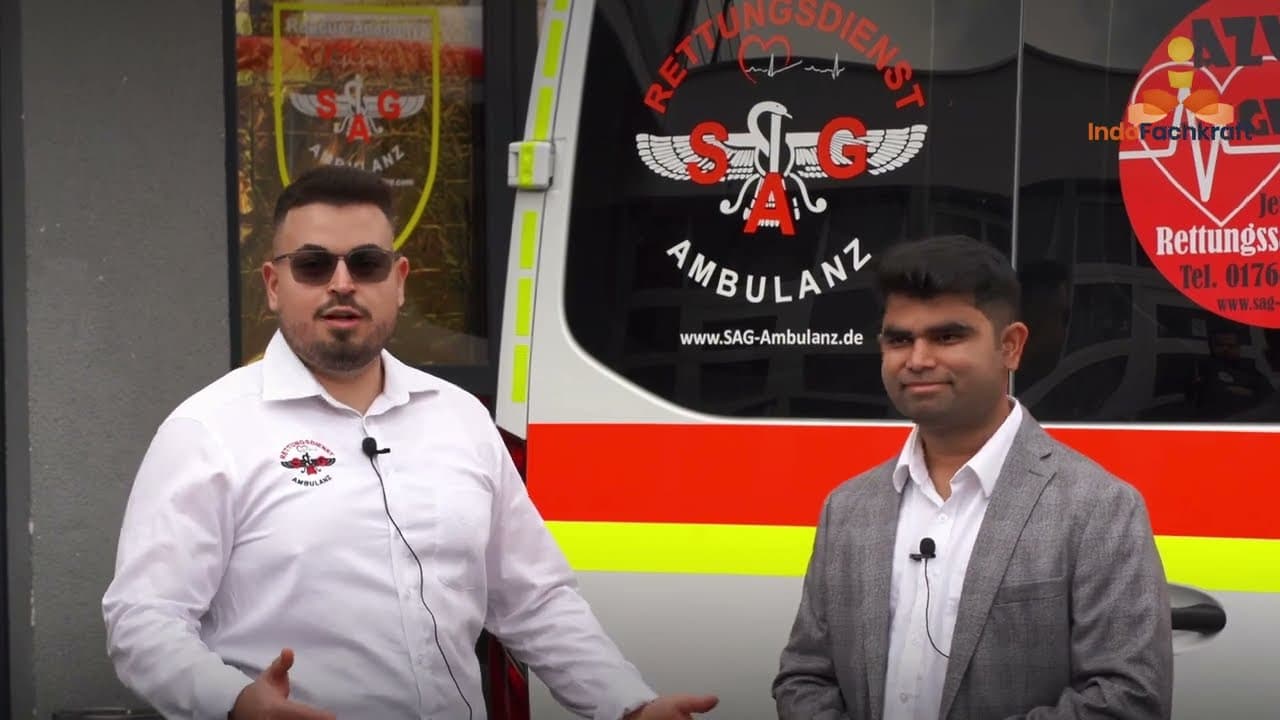 CEO of SAG Ambulanz on the collaboration with IndoFachkraft