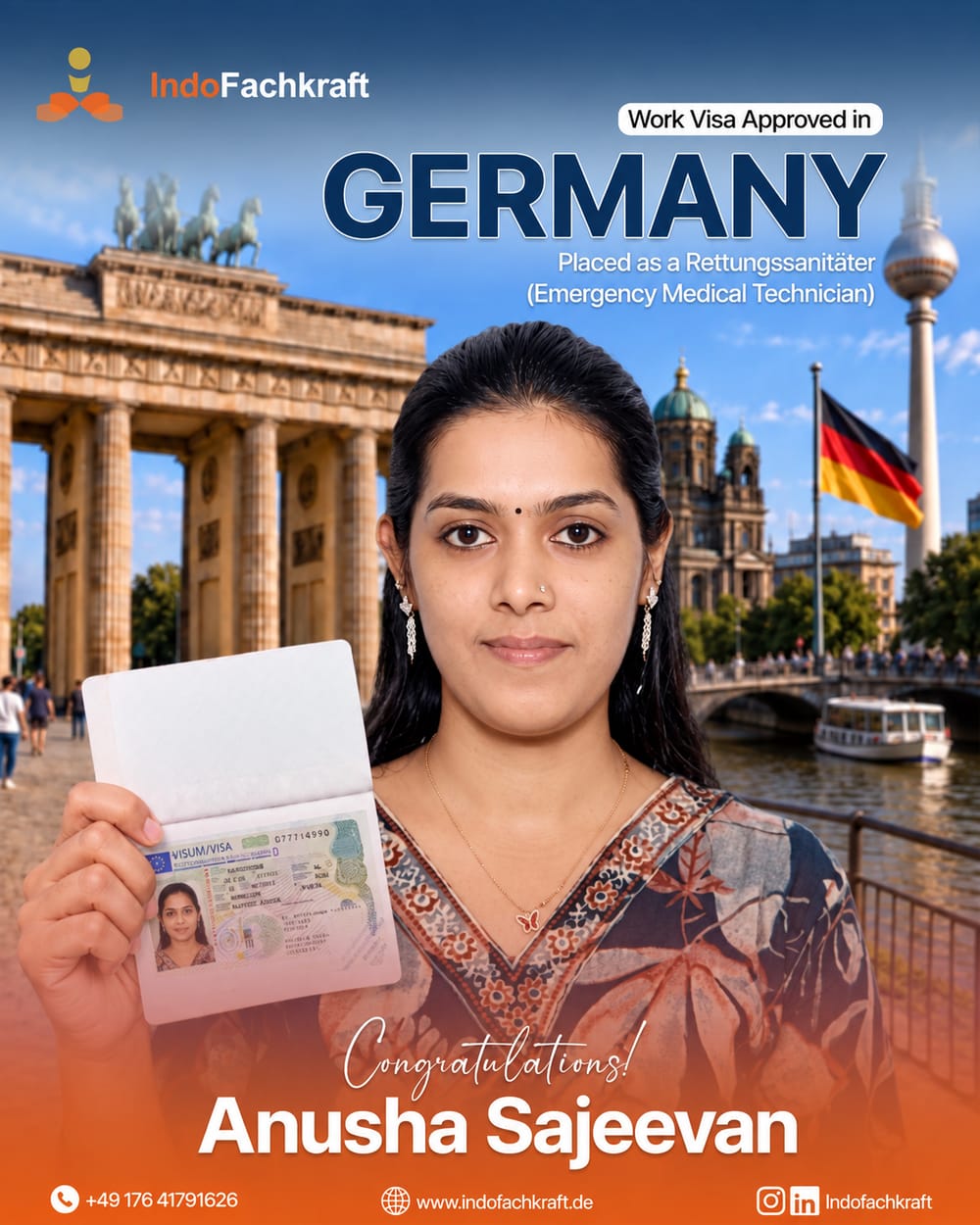 Genehmigtes deutsches Arbeitsvisum 2026 — vermittelt durch IndoFachkraft (12)